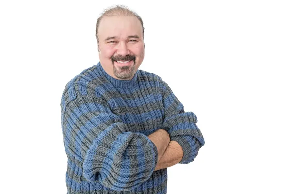 Retrato de un hombre maduro sonriente —  Fotos de Stock