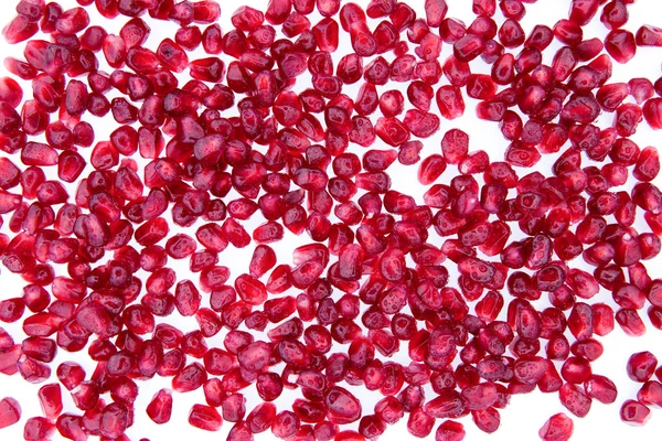 Background made of seeds of nutritious pomegranate — Stock Photo, Image