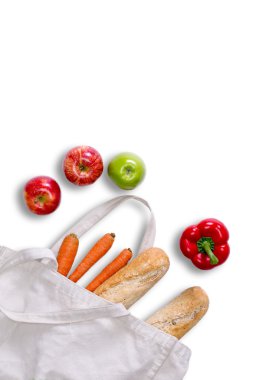 Sadece bakkal tote çanta alışveriş döndü