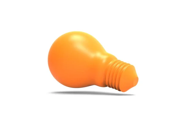 Illustration Light Bulb Isolated — Stock Photo, Image