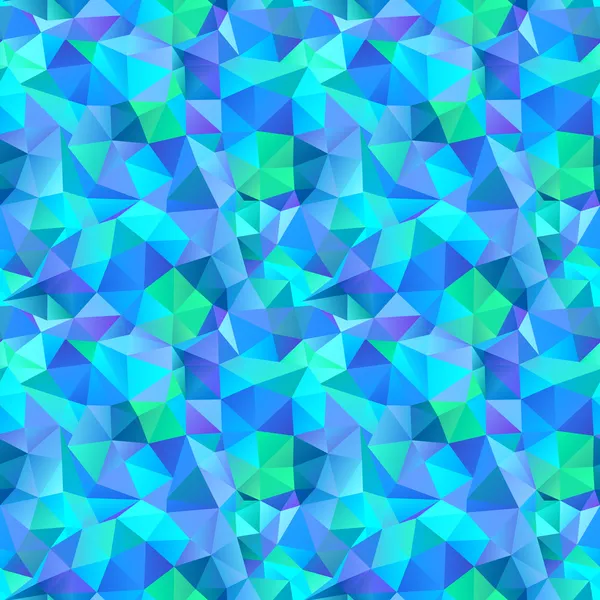 Patrón sin costura triangular de formas geométricas — Vector de stock