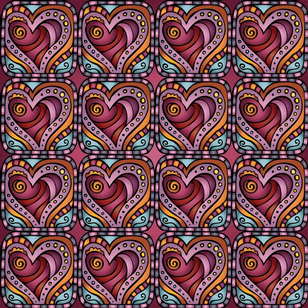 Love and feeling theme seamless pattern — Stock Vector