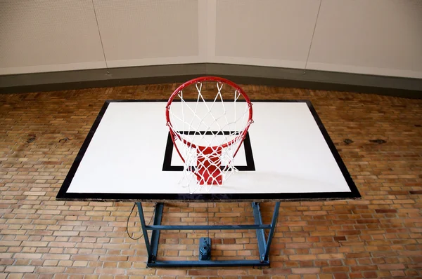 Aşağıdan Basketbol çember — Stok fotoğraf