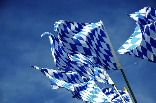 Bavyera bayrakları — Stok fotoğraf
