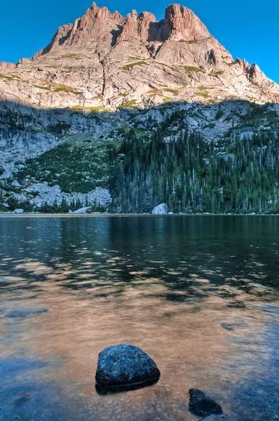 MC Henry Peak na Černé jezero — Stock fotografie