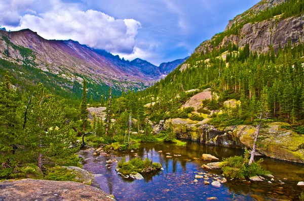 Lake Mills overlook — Stock Photo, Image