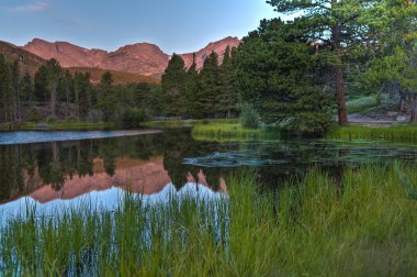 spraque Gölü colorado - sunrise