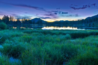 spraque Gölü colorado - sunrise