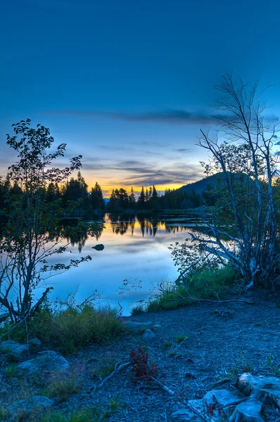 Spraque Lake Colorado - Lever du soleil — Photo