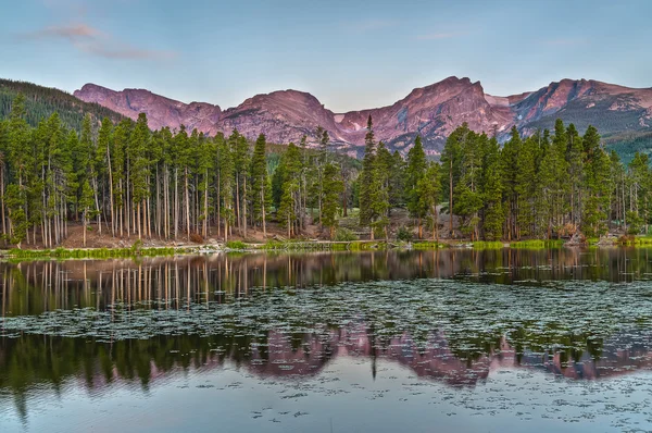 Spraque Lake Colorado - Salida del sol — Foto de Stock