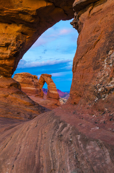 Нежная арка внутри арки
