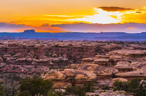 Nascer do sol em Needles District — Fotografia de Stock