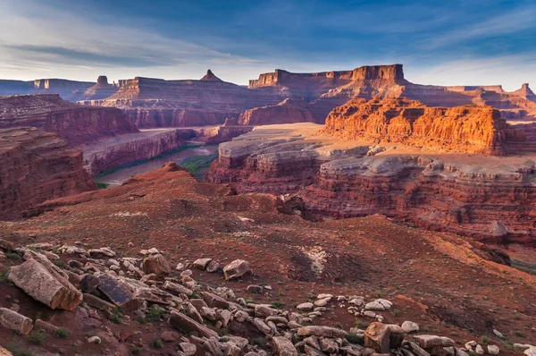 Puesta de sol cerca de Musselman Arch — Foto de Stock