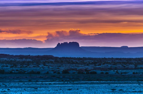 Kaunis Sunset Sky Needles District — kuvapankkivalokuva