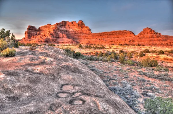 Pathole Point Pasar por alto al atardecer — Foto de Stock