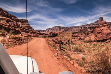 Canyonlands off road giriş