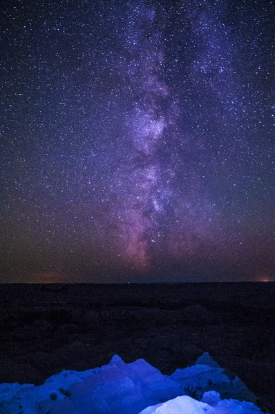 Звёздное небо и туманность Млечный Путь — стоковое фото