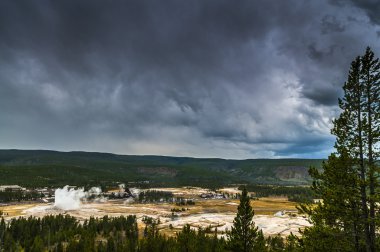 eski feithful Şofben Erüpsiyonu