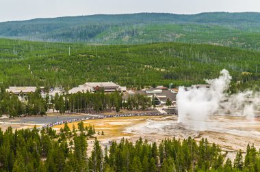 eski feithful Şofben Erüpsiyonu