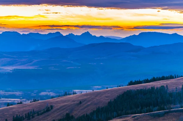Sunrise in the Mountains — Stock Photo, Image