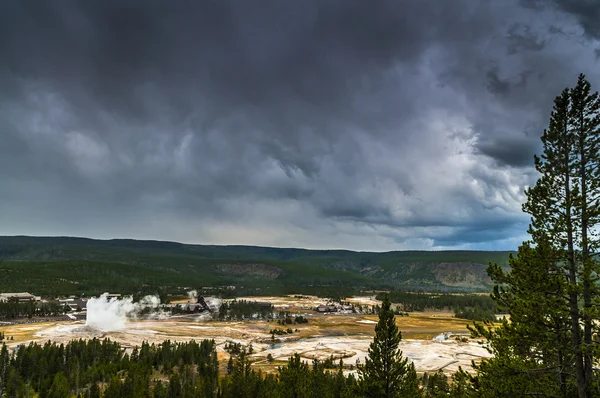 eski feithful Şofben Erüpsiyonu