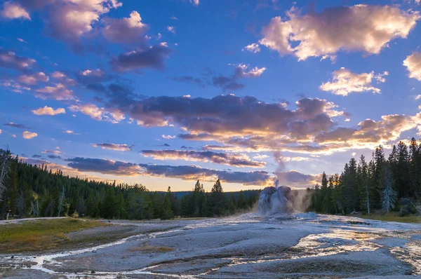 Lone Star Geyser — Stock Photo, Image