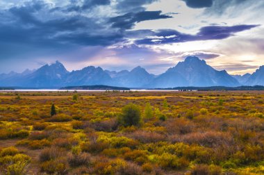 Grand tetons düşmek