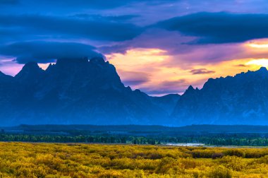 Grand tetons peyzaj
