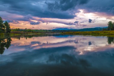 güzel gündoğumu hibe teton Milli Parkı