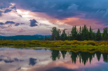 güzel gündoğumu hibe teton Milli Parkı