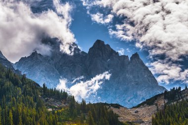 Art arda sıralı duvar - grand teton Milli Parkı