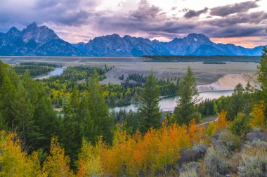 Snake river bakan - grand teton Milli Parkı