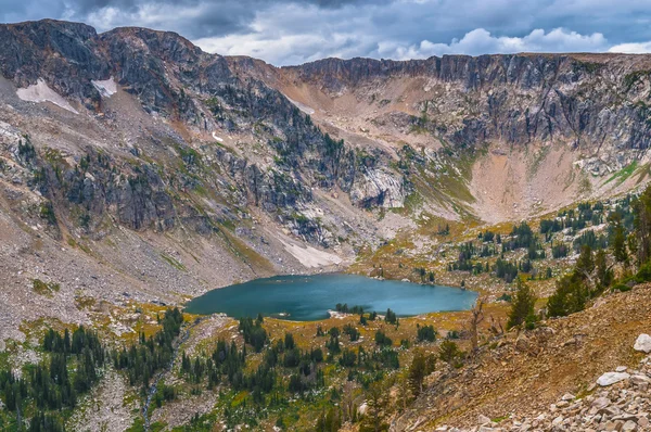 Göl yalnızlık grand tetons — Stok fotoğraf