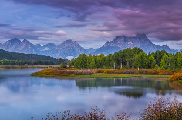 Beautiful Sunrise in the Mountains