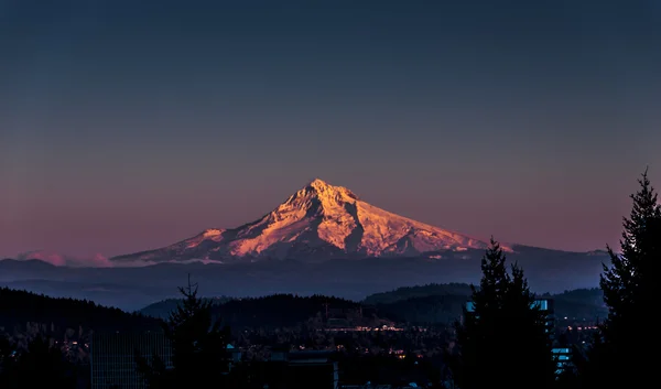 Mount Hood al tramonto — Foto Stock