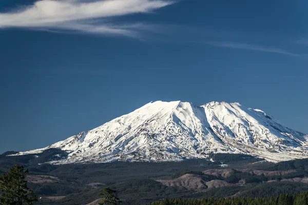 Mount St. Helens on a clear day — Stock Photo, Image