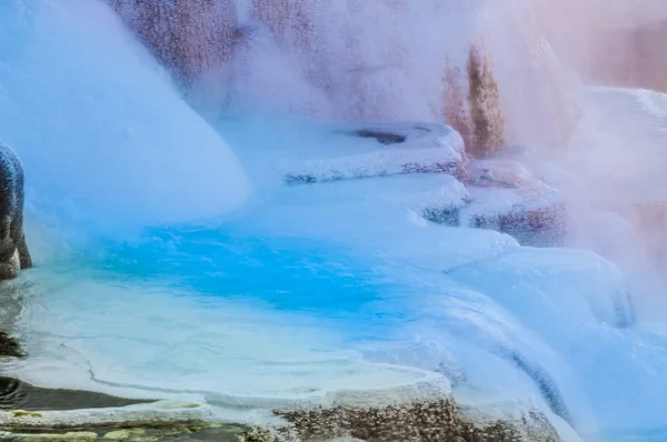 Paisaje de invierno de Yellowstone — Foto de Stock