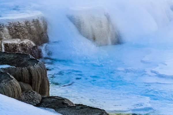 옐로스톤 겨울 풍경 — 스톡 사진