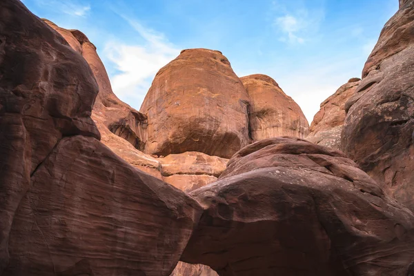 Kumul arch - arches Ulusal Parkı moab utah — Stok fotoğraf