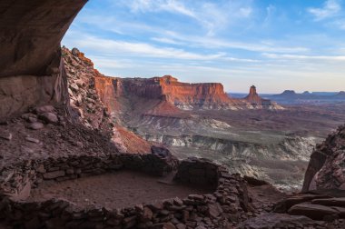 yıldızlı gökyüzü ile gece yanlış kiva