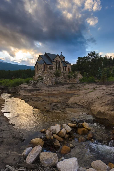 Chapel on the Rock, Allenspark Colorado — Stock Photo, Image