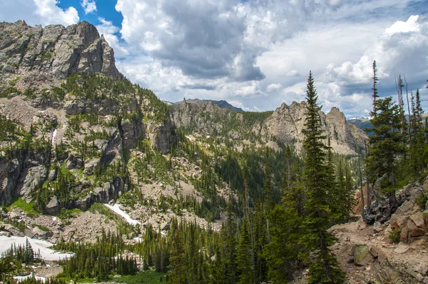 Colorado Landschaft Knopf, Giebelplatte und wenig Matterhorn — Stockfoto