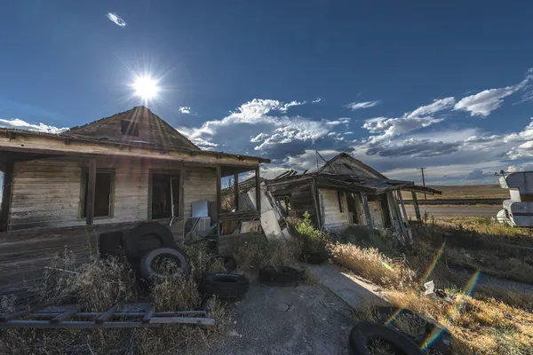 Raccapricciante Ghost Town — Foto Stock