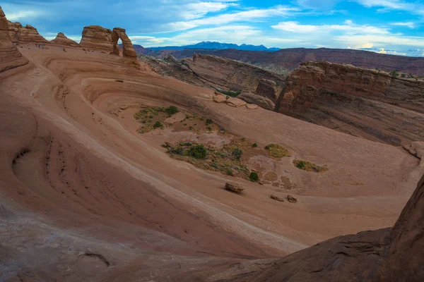 Paisaje del desierto Deliacate Arch — Foto de Stock