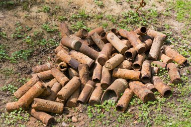 Birinci Dünya Savaşı kabuk durumlarda paslanma