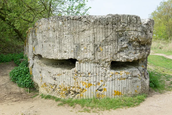 Bunker allemand à la colline 60 près d'Ypres — Photo