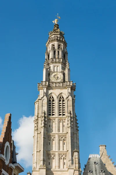 Ayuntamiento de Arras y campanario — Foto de Stock