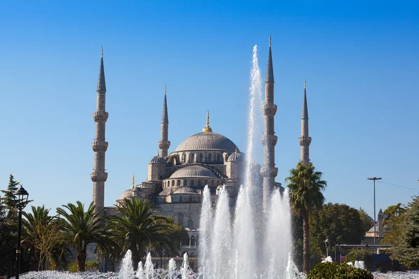 Mezquita azul en Estambul Turquía — Foto de Stock