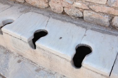 toplumsal Roma tuvaletler Efes Türkiye
