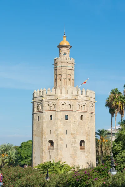 Golden Tower Siviglia Spagna — Foto Stock